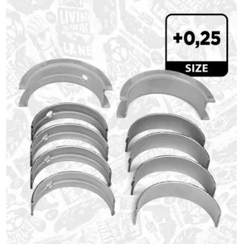 Motor automobilu Hlavní ložiska klikové hřídele-sada ET ENGINETEAM LH001325