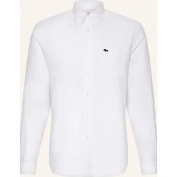 Pánská košile Lacoste Pánská Košile Oxford Regular Fit, krémová, 40