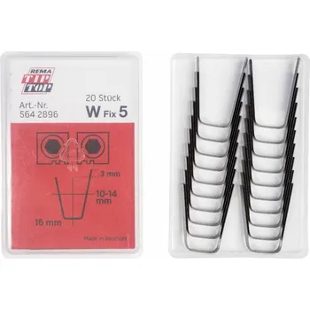 Sada na opravu pneumatiky Prořezávací nože na pneumatiky W Fix 5, 10-14mm, pro prořezávačku Rubber Cut, 20ks, Invento 564-2896