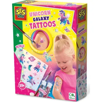 kreativní sada Tetování galaktického jednorožce