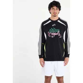 Pánské tričko Tričko adidas Spiders Goalkeeper Loose Long-sleeve Top White XXL