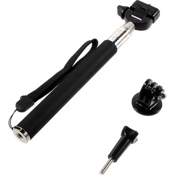 Selfie tyč Selfie tyč / monopod PULUZ - teleskopická + redukce na akční kamery - černá