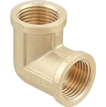 Fitinka Koleno mosazné silnostěnné 1/2", GOLD