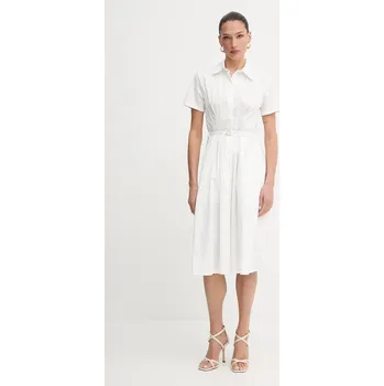 Dámské šaty Šaty Liu Jo bílá barva, mini, WA5429.T4433 00X, vel. 38
