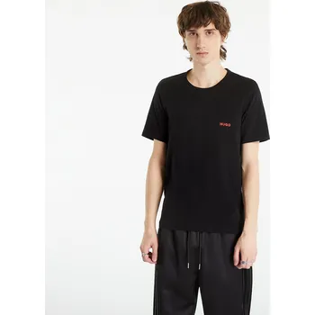 Pánské tričko Tričko Hugo Boss Crew Neck Cotton T-Shirt 3-Pack Black L