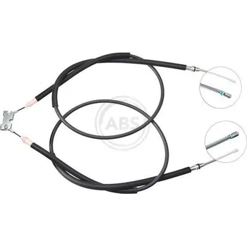 Lanko parkovací brzdy Tažné lanko, parkovací brzda A.B.S. K12035