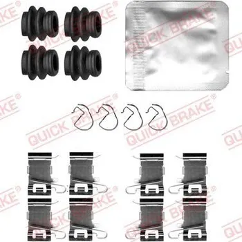 Přislušenství brzdového systému Sada příslušenství, obložení kotoučové brzdy Quick Brake 109-0183