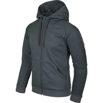 Pánská mikina Helikon-Tex Mikina URBAN TACTICAL HOODIE ČERNO/ŠEDÁ MELANŽ 3XL MELANŽ