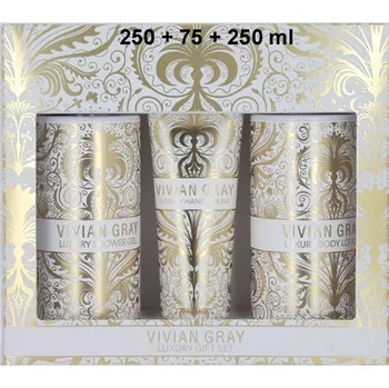 Tělové mléko VIVIAN GRAY VELVET TOUCH Sprchový gel + Tělové Mléko + Krém na ruce