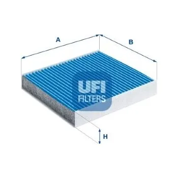 Ventilátor topení a klimatizace Filtr, vzduch v interiéru UFI 34.244.00