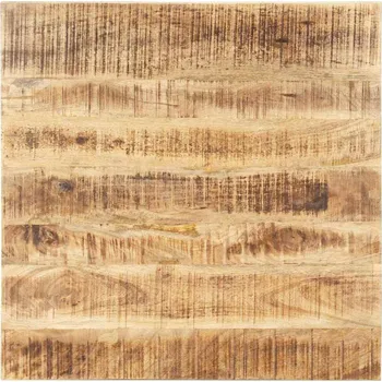 Konferenční stolek vidaXL Stolní deska masivní mangovníkové dřevo 25–27 mm 70 x 70 cm [286027]