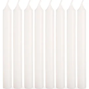 Svíčka Tradiční parafinová svíčka Acorde 8 ks