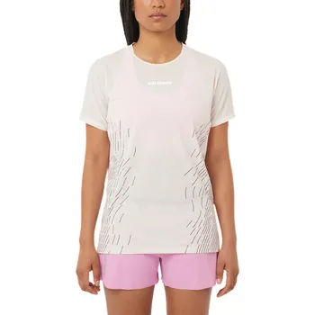 Dámské tričko Salomon Sense Aero SS Tee GFX W LC2698900 - whisper white/white S
