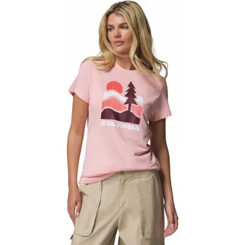 Columbia Ruby Springs™ Graphic Fitted SS W 2120061670 - pink sand/get hiked XS