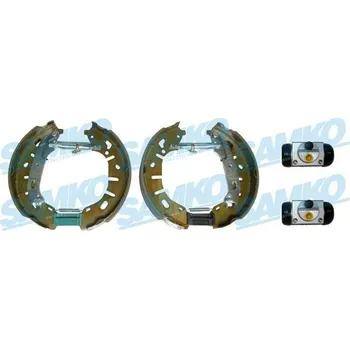 Brzdová čelist Sada brzdových čelistí SAMKO KEG809