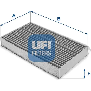 Ventilátor topení a klimatizace Filtr, vzduch v interiéru UFI 54.217.00