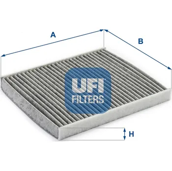 Ventilátor topení a klimatizace Filtr, vzduch v interiéru UFI 54.221.00