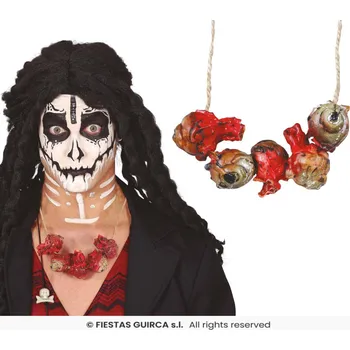 Náhrdelník Náhrdelník s krvavýma očima