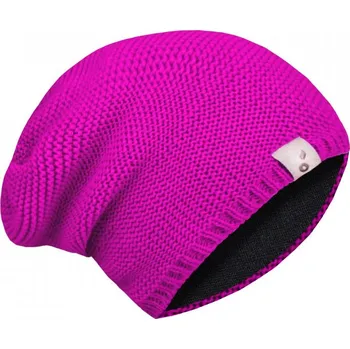 Módní doplněk Unuo dětská čepice pletená - fuchsiová Velikost: M