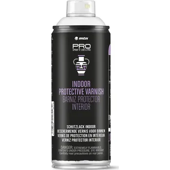 Barva ve spreji MTN Indoor protective varnish satin 400 ml