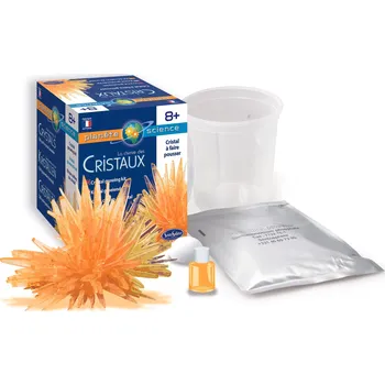 kreativní sada Mini sada pro pěstování vlastních krystalů - Žlutý krystal