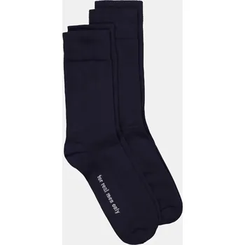 Pánské ponožky JP1880, Plus size Ponožky, 2-balení, komfortní manžety pro plnoštíhlé nadměrná velikost, 812282730-1946, modrý, 47-50, Plus size oblečení, Oblečení pro vysoké muže, Nadměrné velikosti, Oblečení pro plnoštíhlé.