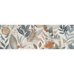 Rako Blossom dekor 30x90 cm, vícebarevná mat/lesk (1 set= 1 ks) WIRVN529