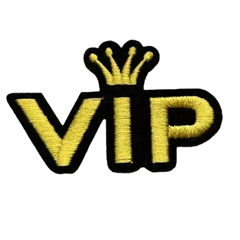 Nášivka Nažehlovací nášivka - VIP (4,5 x 7,0 cm)