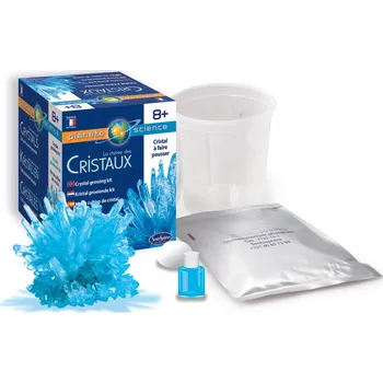 Dětské zboží Mini sada pro pěstování vlastních krystalů - Blue Crystal