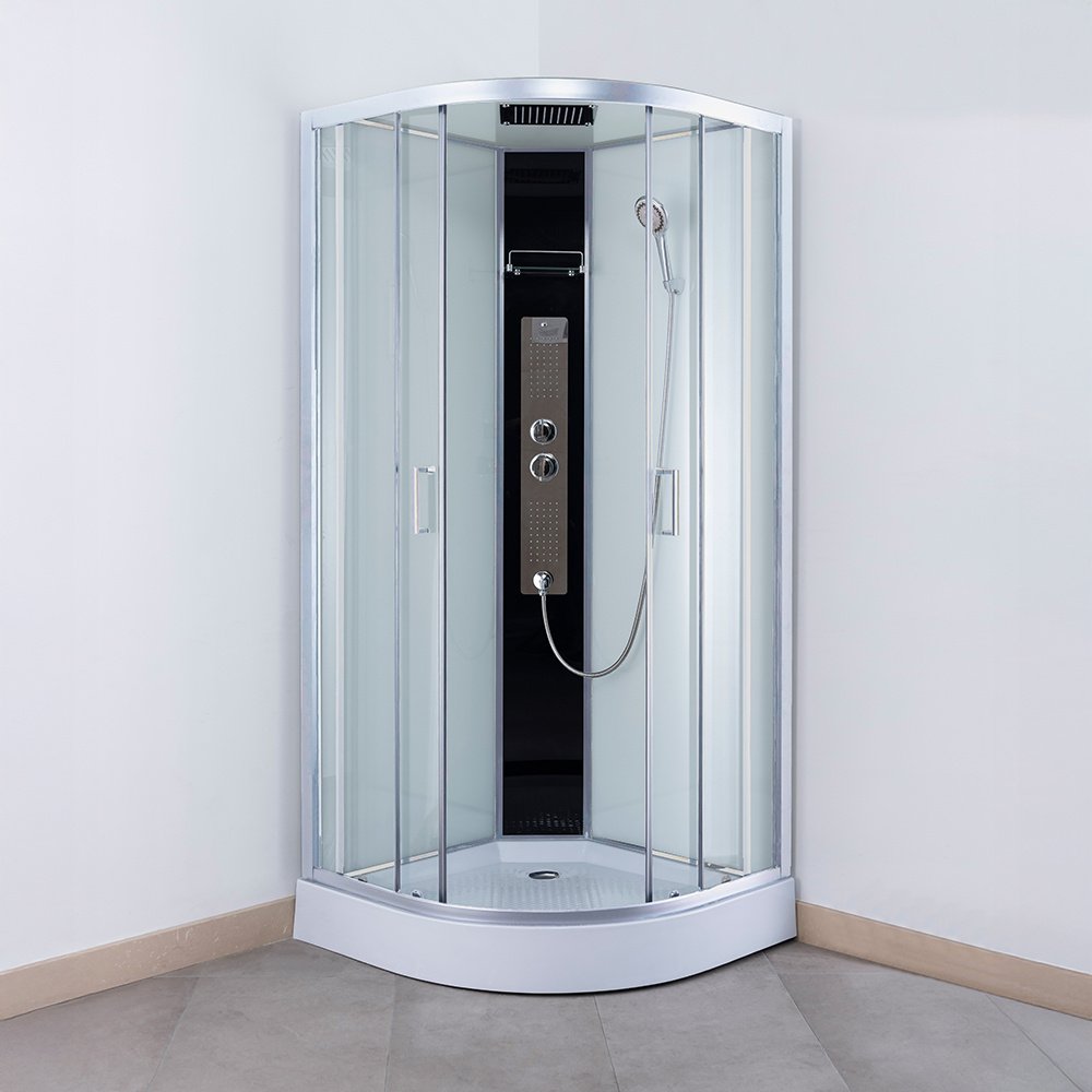 LUCIDUS ROUND/900; Instalační rozměr: 900×900 mm - Sprchový box LUCIDUS ROUND Roth OUTLET