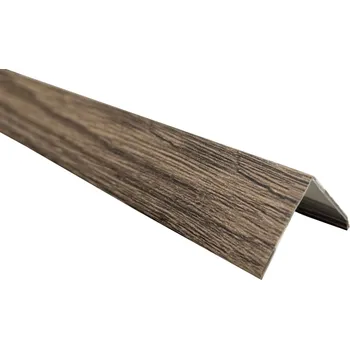 Obklad Dokončovací flexi rohový profil LOME - Dub kaňon tmavý (44034) HOPA