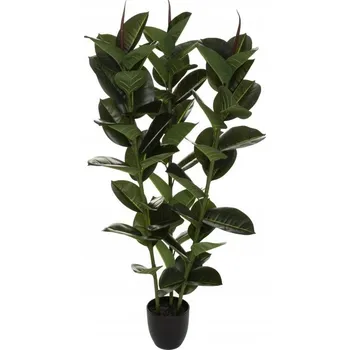 umělá květina Umělý květ v květináči dekorace do obýváku FÍKUS