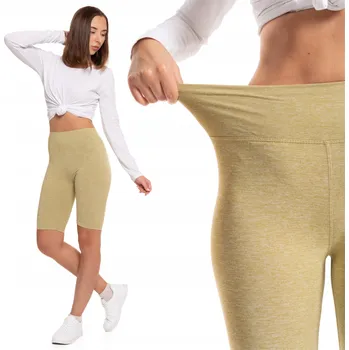 Dámské legíny Moraj Cyklistické legíny s vysokým pasem Peach Touch 850-018 zelené L/XL