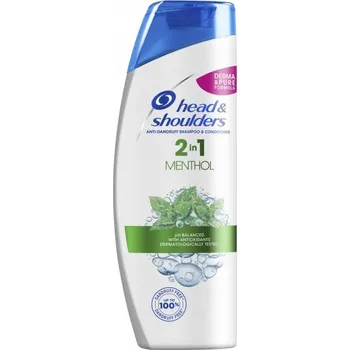Šampon Head&Shoulders Menthol 2v1 proti lupům šampon na vlasy 400 ml