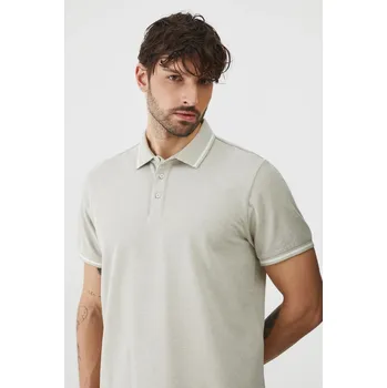 Pánské tričko Bavlněné polo tričko Medicine pánské, zelená barva RS25.POM050 70M, vel. XXL