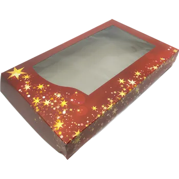 Dárková krabička Dárková krabička červená 36x22x5 cm