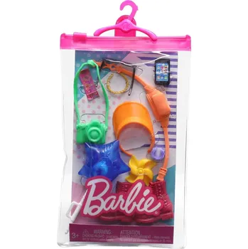 Panenka Barbie Módní a beauty doplňky – Zábavní park (HJT27)