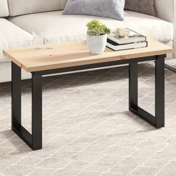 Stolová deska VidaXL Stolová deska, 90x40x2,5 cm, obdélníková, masivní borové dřevo