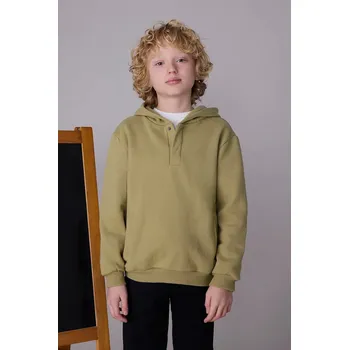 Chlapecká mikina Dětská mikina Mayoral 7407.7E.Junior.9BYA zelená 91X, vel. 166