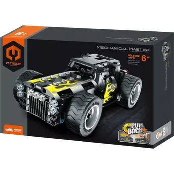 ostatní stavebnice iM.MASTER auto na zpětné natažení plast 177 ks