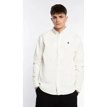 Pánská móda Carhartt pánská košile casual CW-30580-0D3XX-0D3XX s dlouhým rukávem regular střih bavlna velikost M