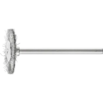 Drátěný kartáč Pferd 43100752 | Rotační kartáč se stopkou RBU 2202/3 INOX 0,10