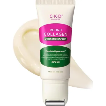 Pleťový krém CKD – Retino Collagen Guasha Neck Cream – Krém na krk s retinalem a kolagenem – 50 ml