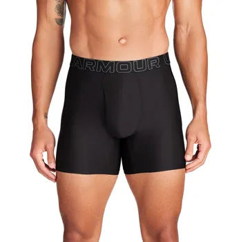 Boxerky Pánské boxerky Under Armour PERF TECH MESH 6IN (3-PACK) černé 1383884-001 - XL | UK 11 | US 12