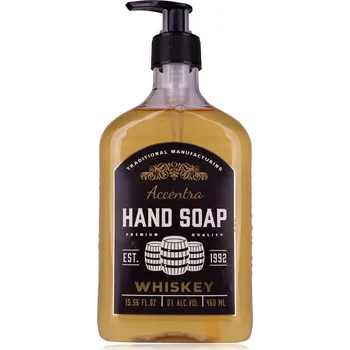 Mýdlo MÝDLO na ruce 460 ml MEN CLASSICS v lahvičce na whisky s pumpičkou ACCENTRA