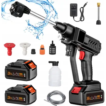 Vysokotlaký čistič 6 V 1 AKUMULÁTOROVÁ TLAKOVÁ MYČKA NA AUTO 21 V