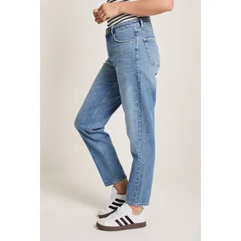 Dámské kalhoty Kalhoty Para Mi Carice D179 středně modré volné Velikost: 38