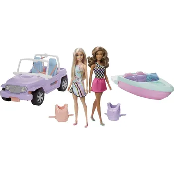 Dětské zboží Barbie – Auto & Loď (GXD66)