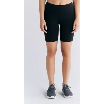 Dámské legíny LEELA COTTON BIO Sportovní kraťasy S-XL (novinka) 95% GOTS Bio bavlna 5% Elastan Červená L