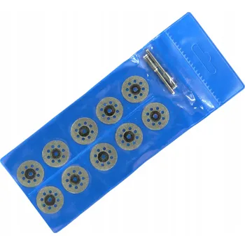 Příslušenství k vrtačce Diamantové řezné kotouče do přímé brusky Dremel, sada 12 Ks